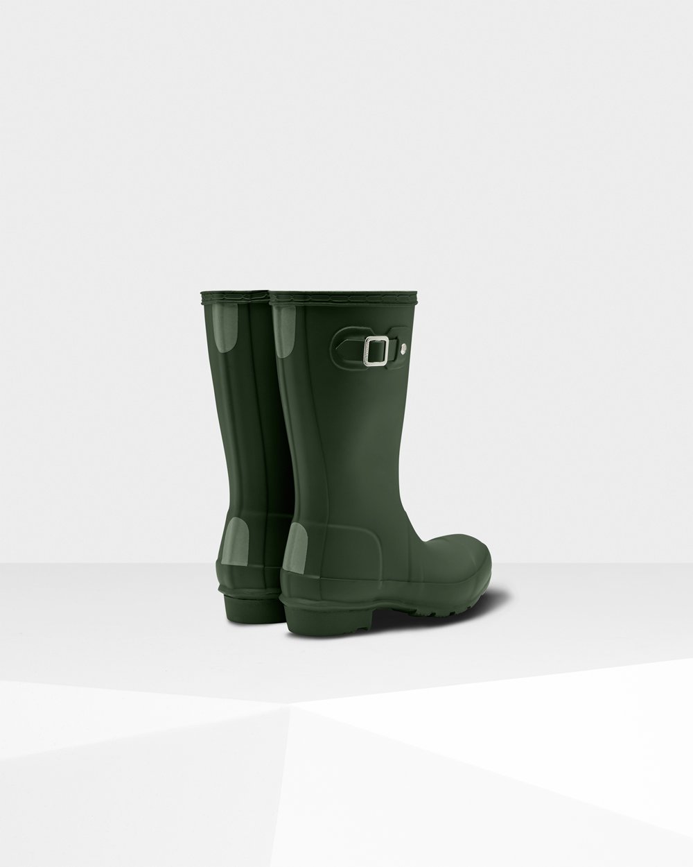 Hunter Niños Original Big - Botas de Lluvia Verde - 136-PLDIWM